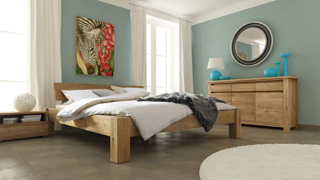 jak dbać o drewniane meble drewniane łóżko 160x200 UTAH