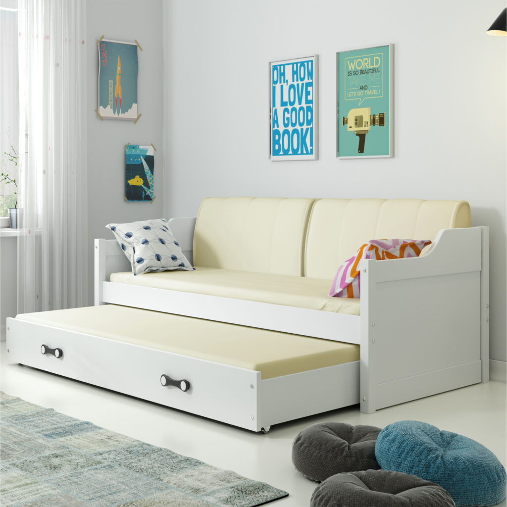 funkcjonalny pokój młodzieżowy łóżko z dodatkowym spaniem