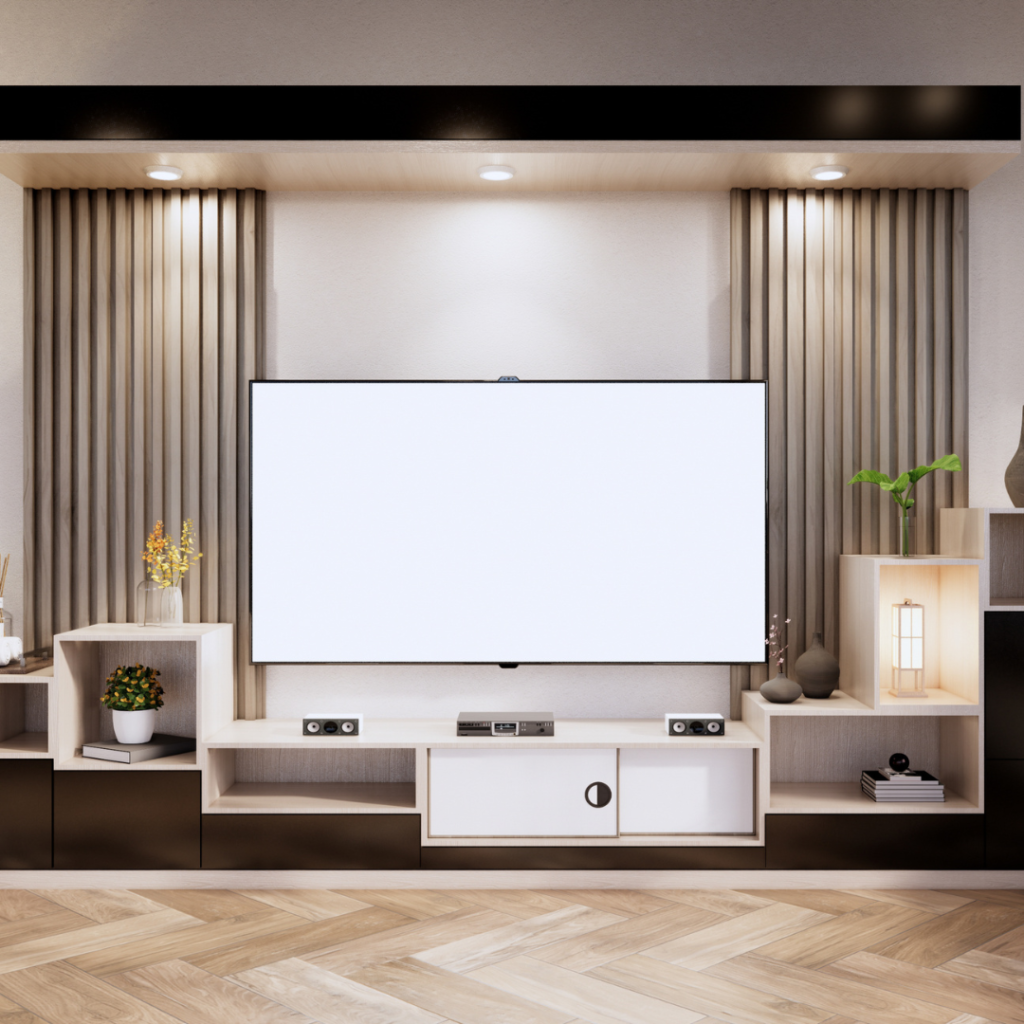 kącik TV - oświetlenie