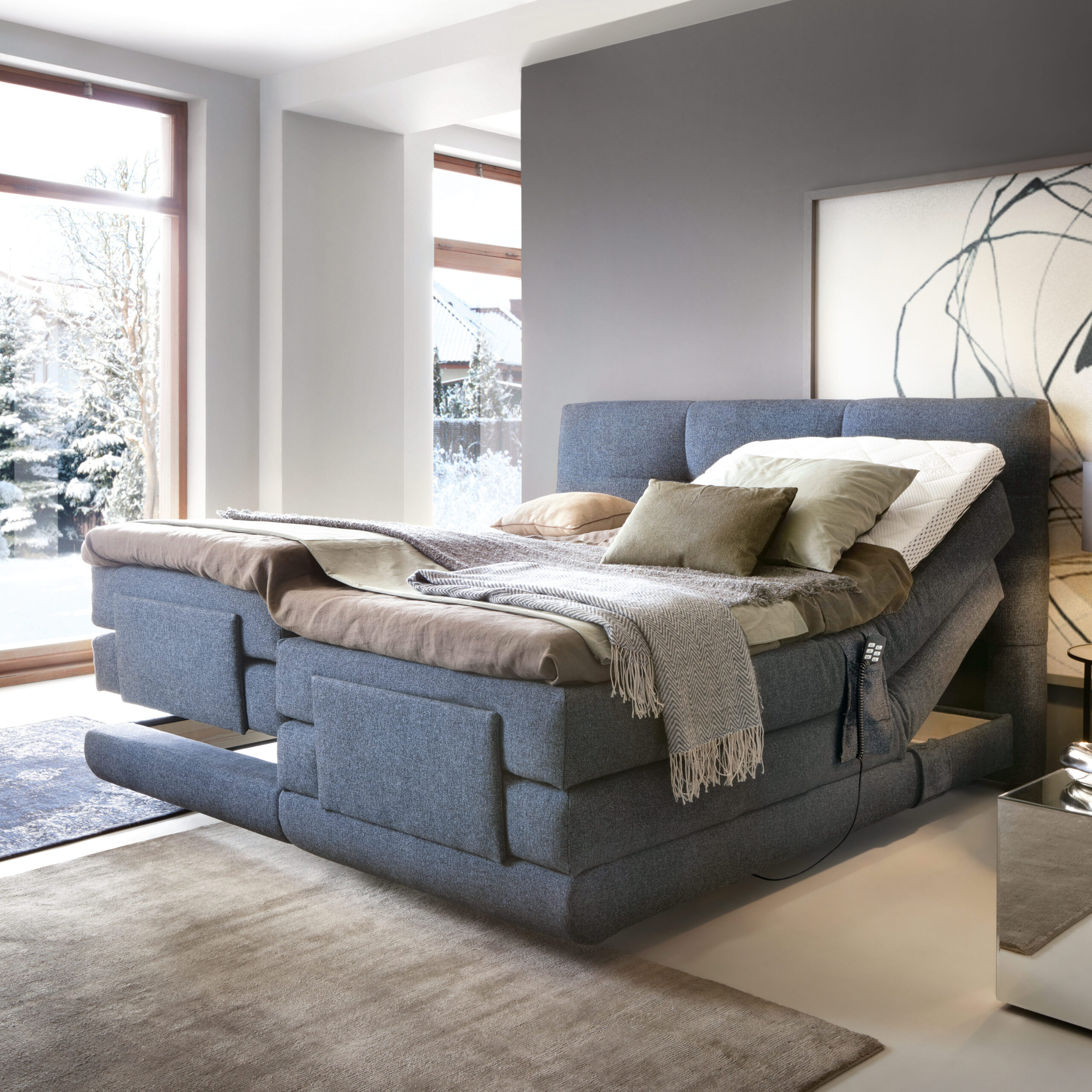 Sypialnia w stylu hotelowym