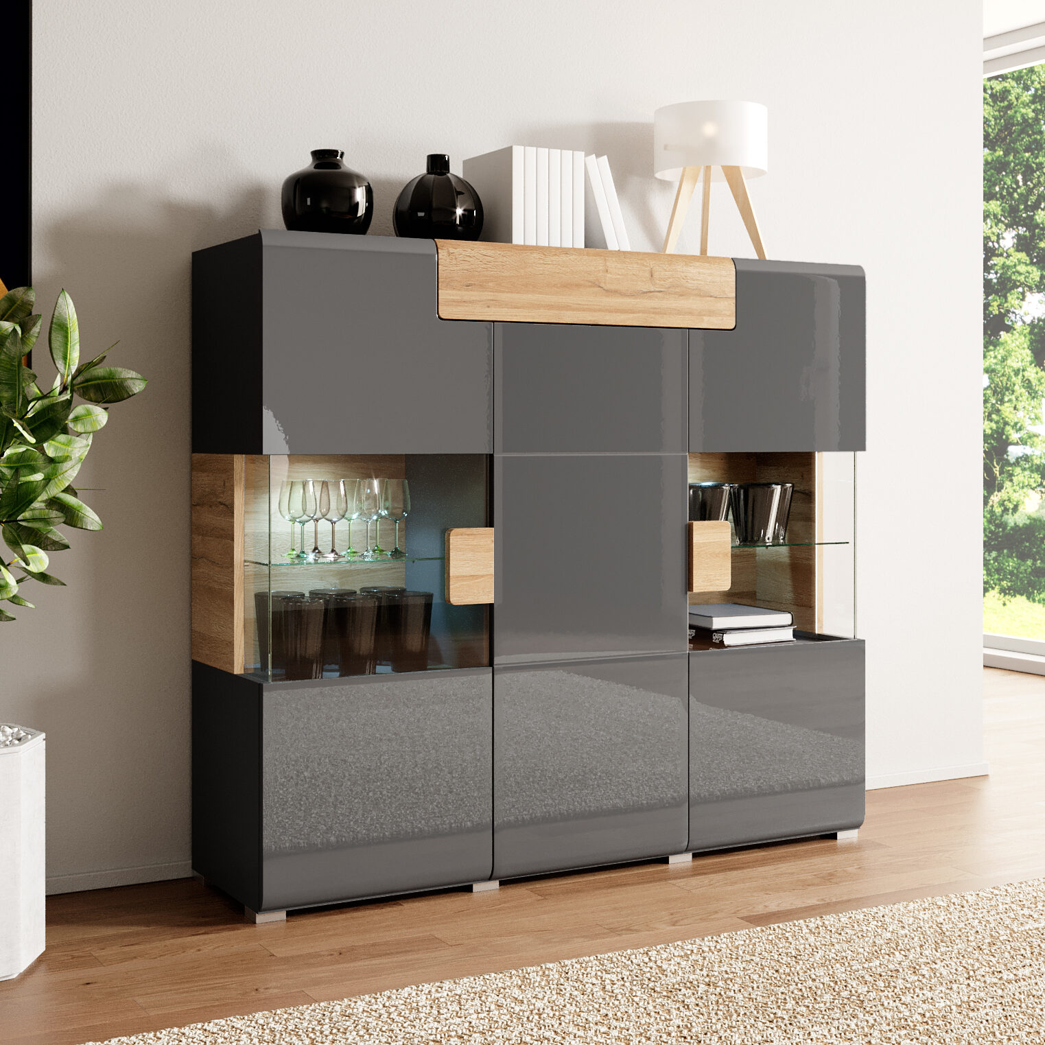 meble na wysoki połysk