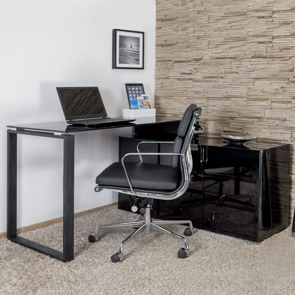 biurko narożne z komodą Marin