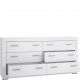 Komoda 6SZ SNWK26-C50 SNOW Wnętrze - Zdjęcie