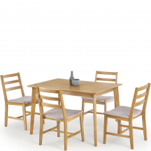 Zestaw stół i 4 krzesła CORDOBA Podstawowe
