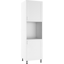 Szafka dolna wysoka słupek pod zabudowę piekarnika 2 drzwi 60 cm TOP 60 MILANO BIANCO Podstawowe