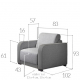 Zestaw wypoczynkowy kanapa + 2 fotele REBECA 3F+1+1 Szkic (1)