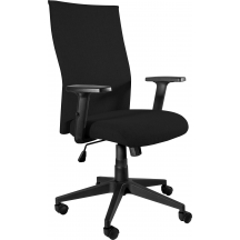 Fotel obrotowy biurowy BLACK ON BLACK PLUS Podstawowe